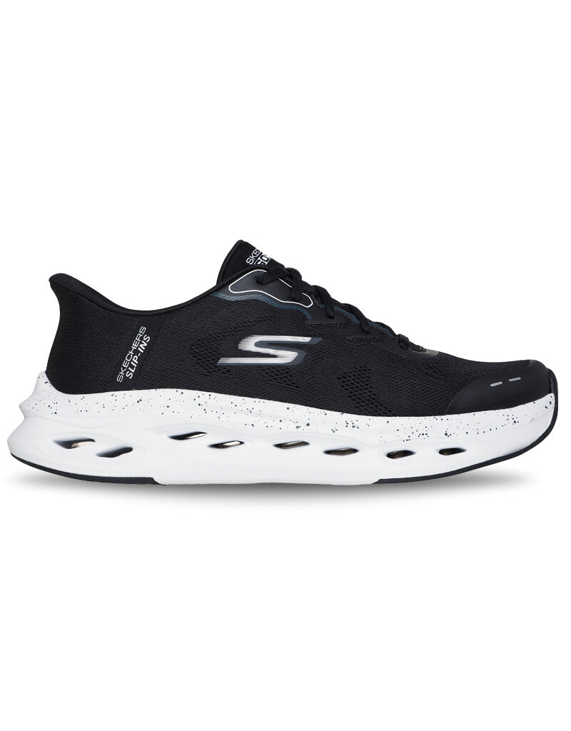 Skechers Max Cushioning Glide Step- Black/White