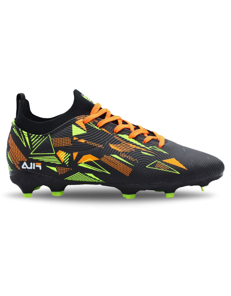 Fila Trider Fg Soccer Shoe- Black/Green