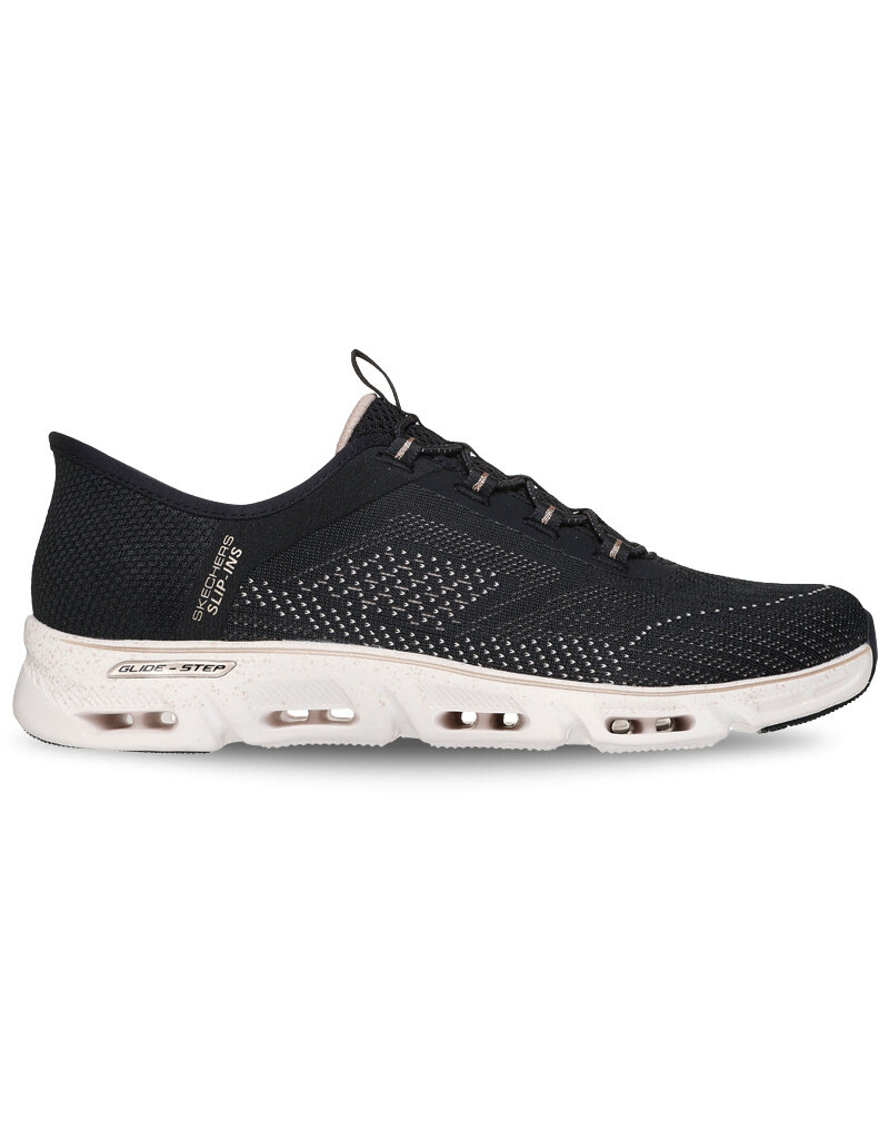 Skechers W Glide Step Gratify Pace- Black/Gold