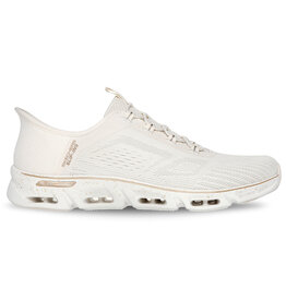 Skechers W Glide Step Gratify Pace- Beige/Gold