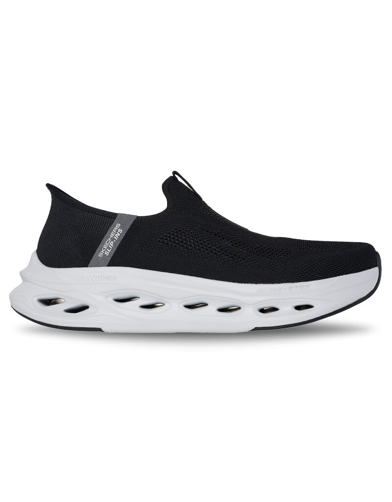 Skechers Max Cushioning Glide Step- Black/Grey