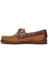 Sebago Portland Spinnaker Nbk Fgl- BrownTan-DkBrown-Gum