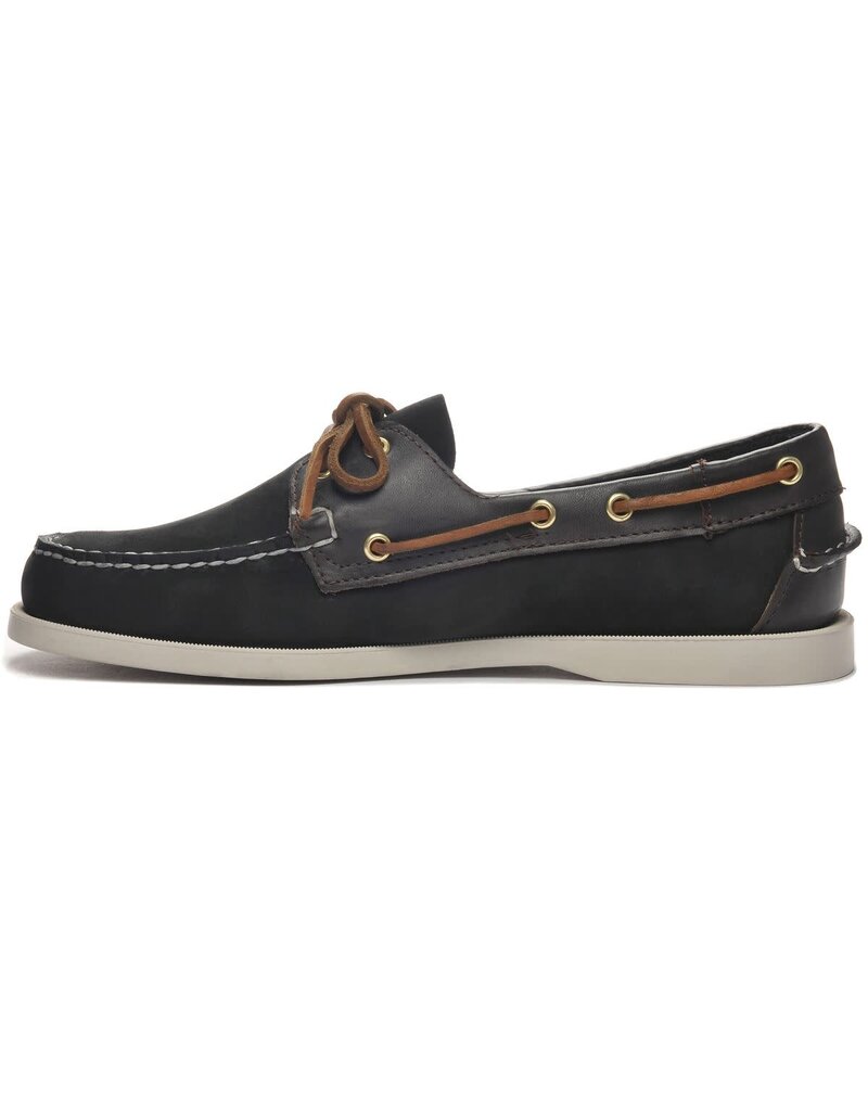 Sebago Portland Spinnaker Nbk Fgl- Black/Dk Brown