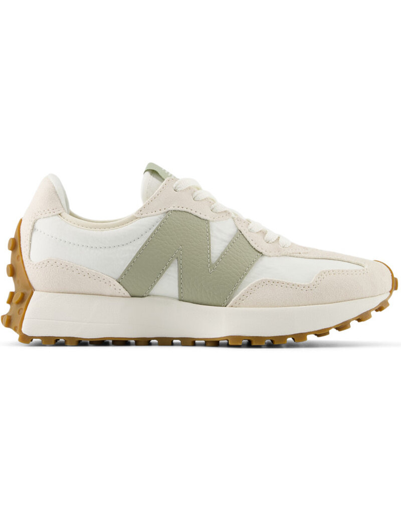 New Balance W New Balance 327- White/Beige/Green