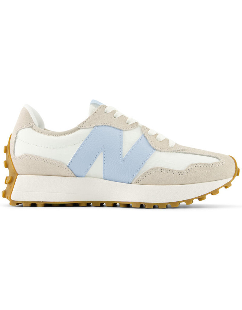 New Balance W New Balance 327- White/Beige/Blue