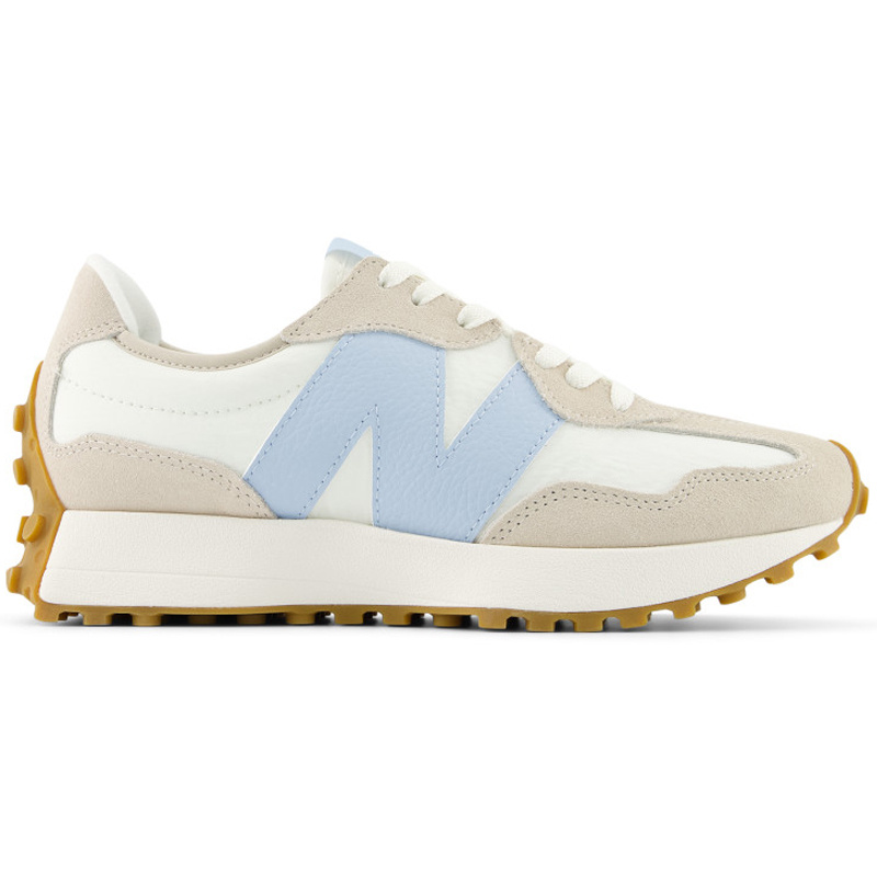 New Balance W New Balance 327- White/Beige/Blue