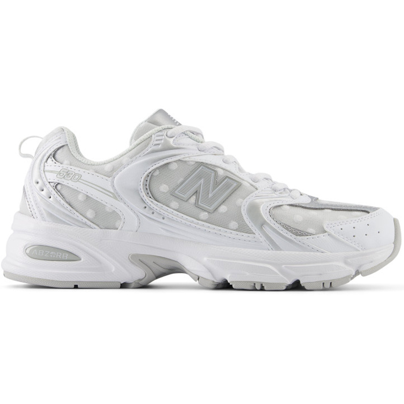 New Balance W New Balance 530-White/Grey Polka