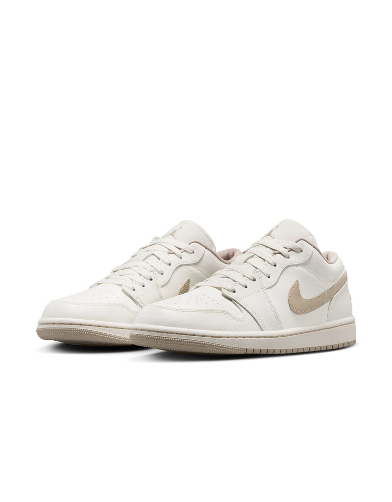 Jordan Wmns Air Jordan 1 Low- Sail/Rattan-Pale Ivory