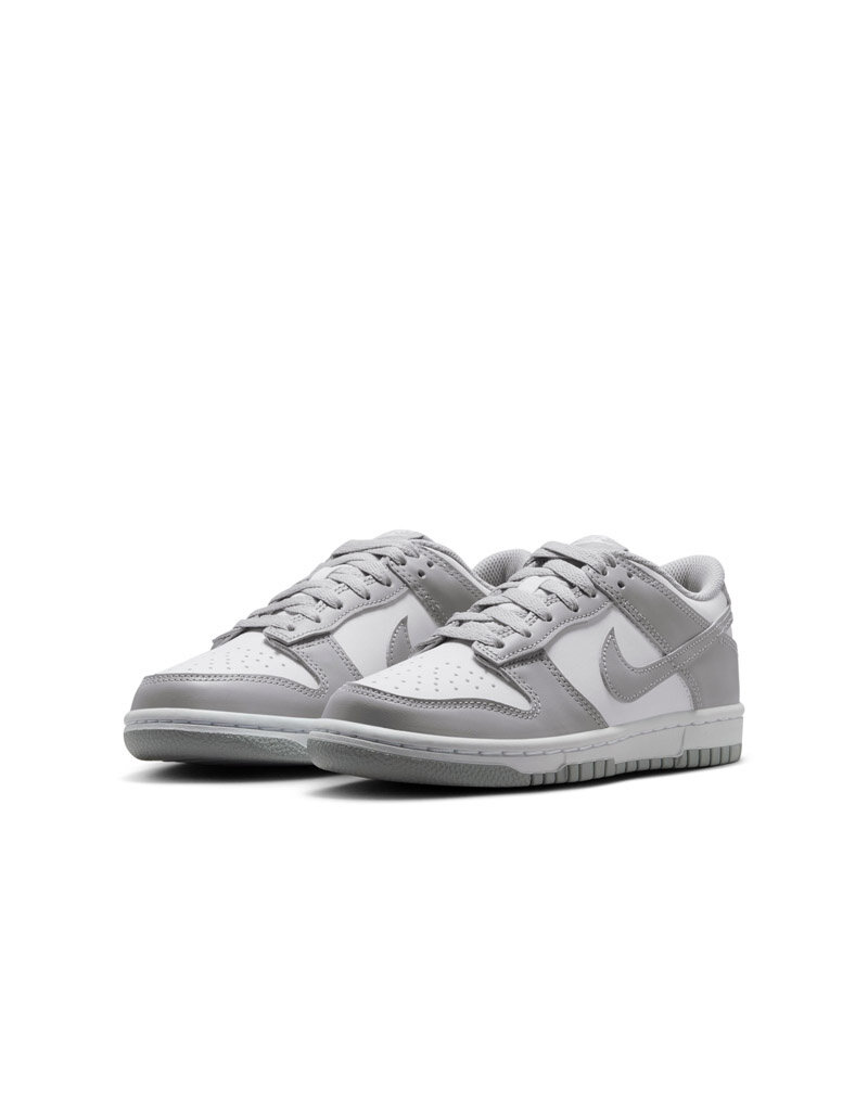 Nike Nike Dunk Low Bg- White/Lt Smoke Grey-White