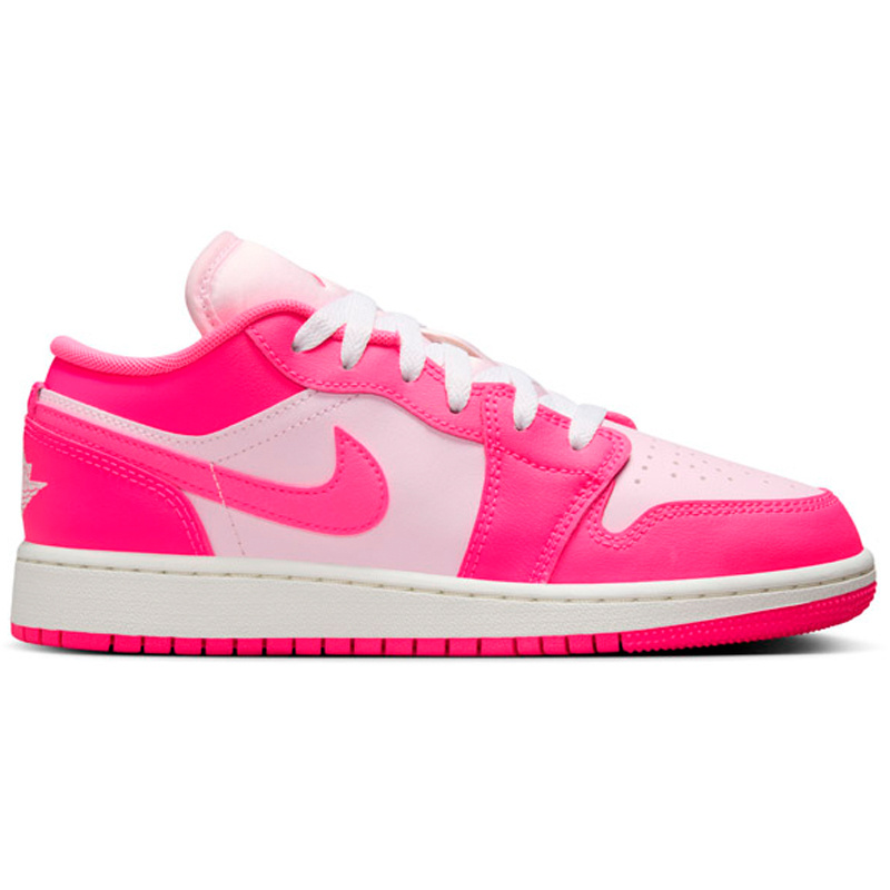 Jordan Air Jordan 1 Low Bg- Pink Foam/Hyper Pink-Smmt Wht