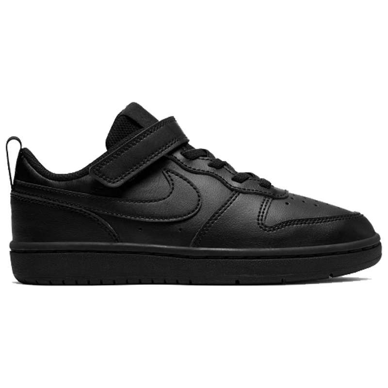 Nike Court Borough Low 2 Rb Bpv- Black/Black-Black