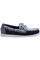 Sebago Portland Multiple- Black Bright/White Grey