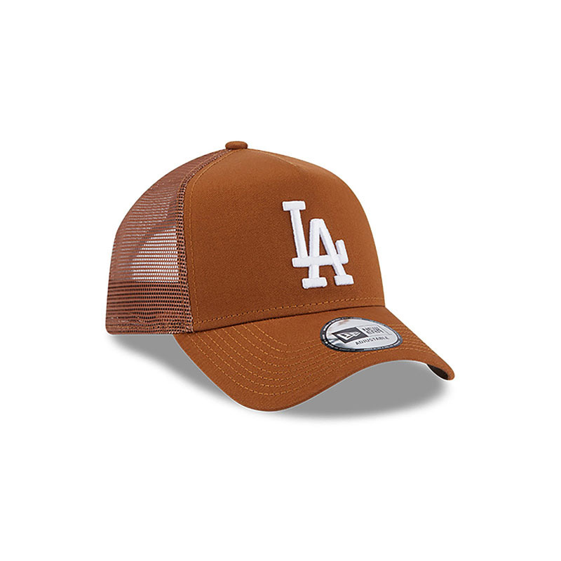 New Era League Ess Trucker Losdod- Taupe/White