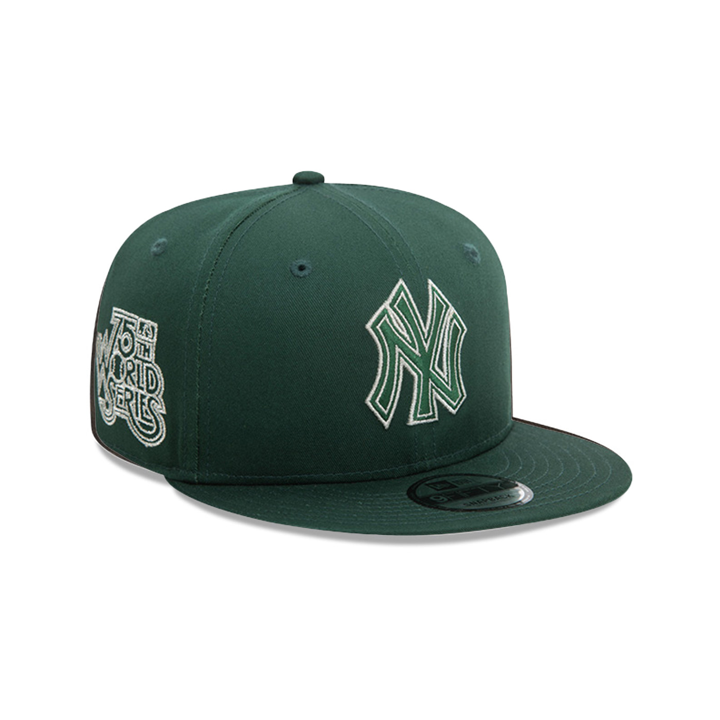 New Era Metallic Outline 9Fifty Neyyan- Dark Green/White