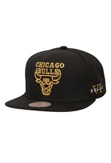 Mitchell & Ness Mitchell And Ness Nba Core Vi Snapback Bulls- Black & Beige