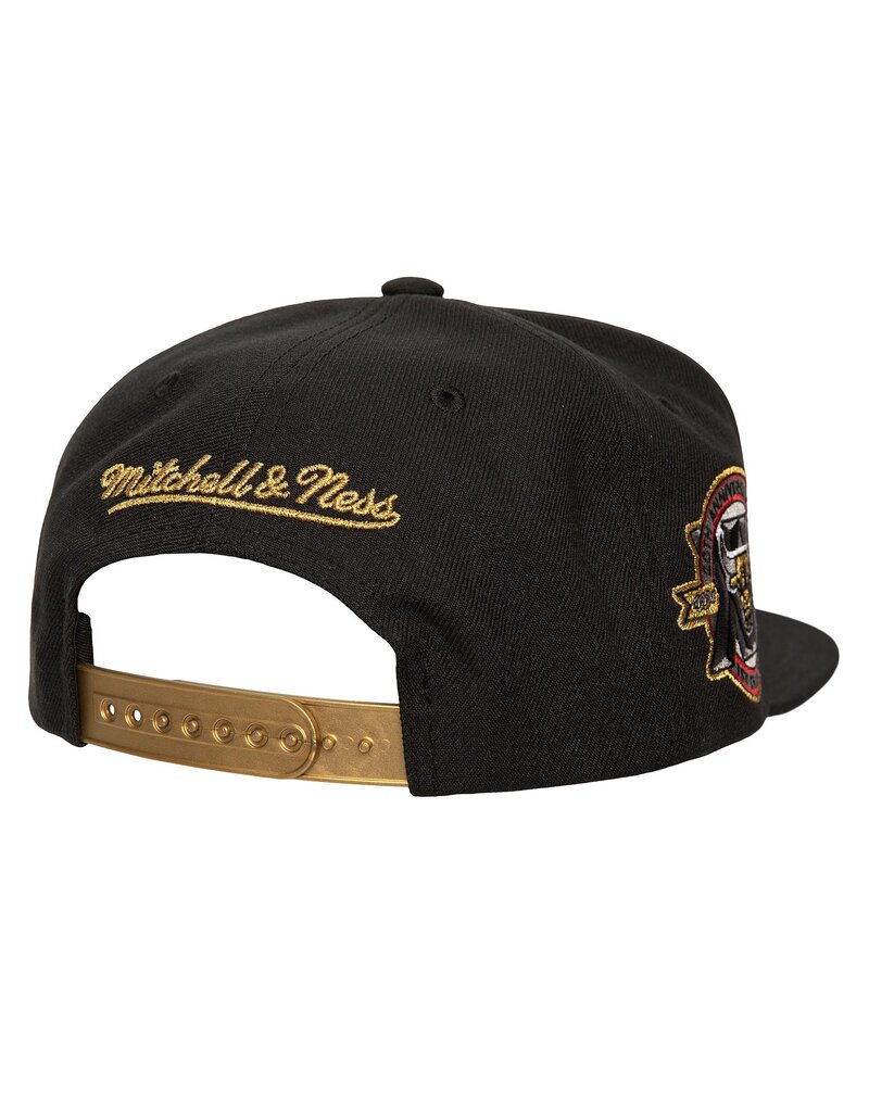 Mitchell & Ness Mitchell And Ness Nba Core Vi Snapback Bulls- Black & Beige