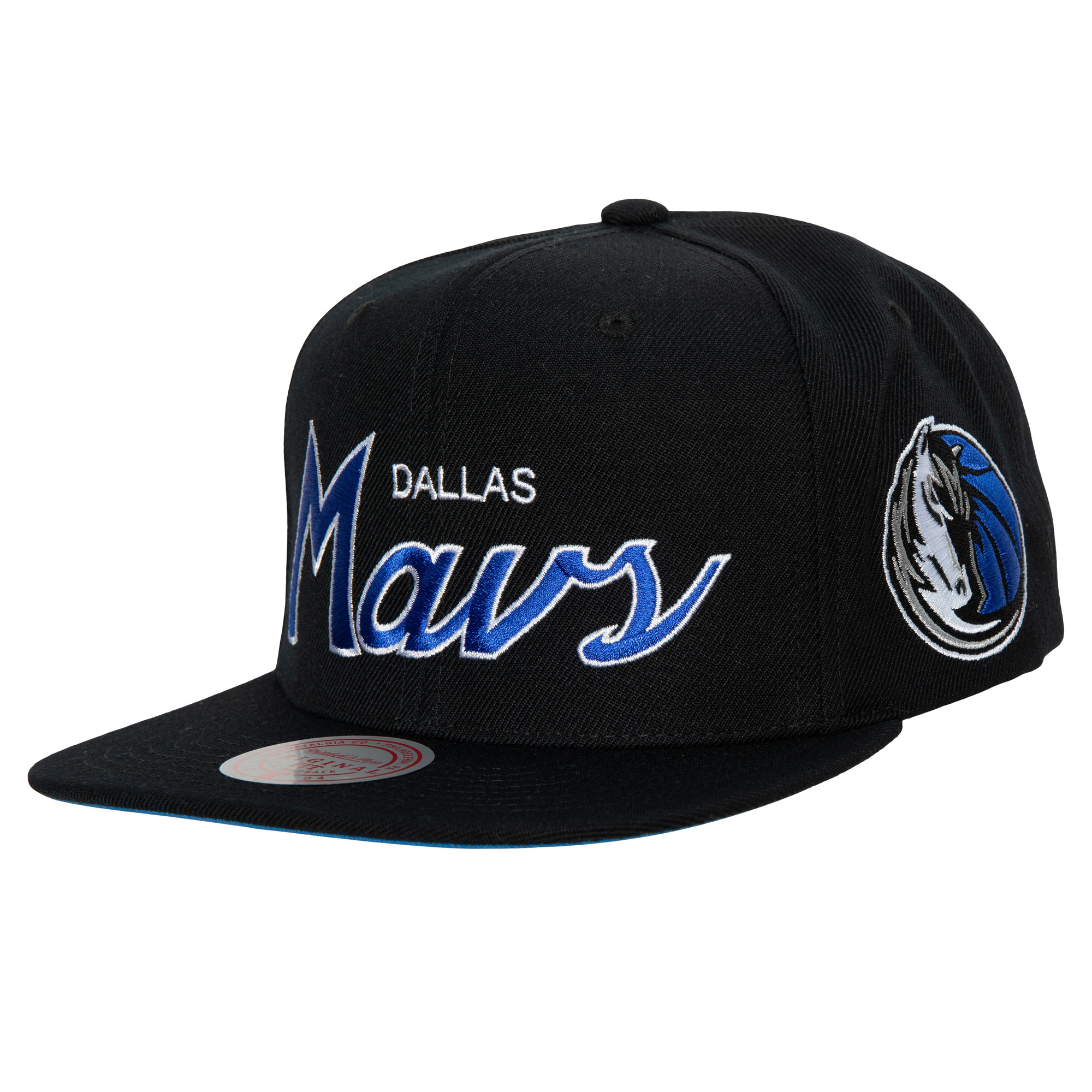 Mitchell & Ness Nba Team Script 2.0 Snapback Mavericks- Black/Blue