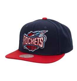 Mitchell & Ness Mitchell And Ness Nba Team 2 Tone 2.0 Snapback Hwc Rockets- Blue/Red