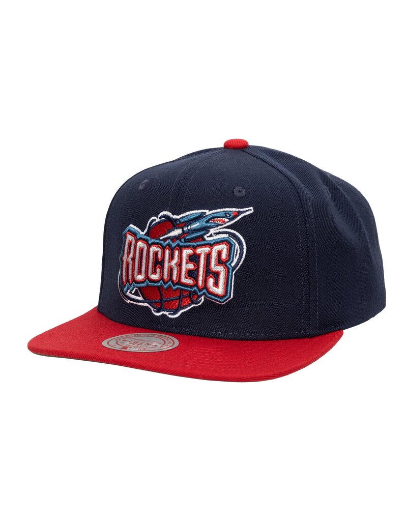 Mitchell & Ness Mitchell And Ness Nba Team 2 Tone 2.0 Snapback Hwc Rockets- Blue/Red