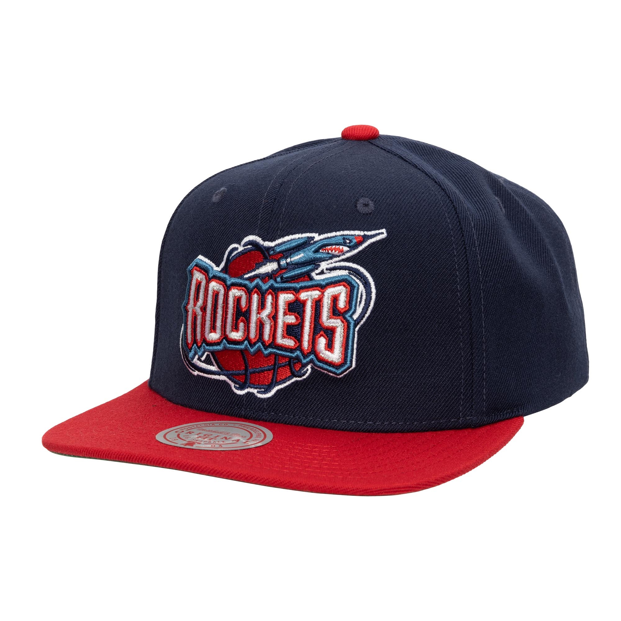 Mitchell & Ness Mitchell And Ness Nba Team 2 Tone 2.0 Snapback Hwc Rockets- Blue/Red