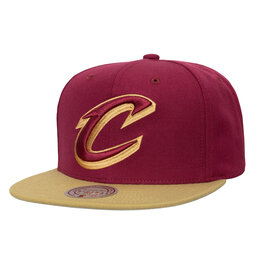Mitchell & Ness Mitchell And Ness Nba Team 2 Tone 2.0 Snapback Cavaliers- Red/Beige