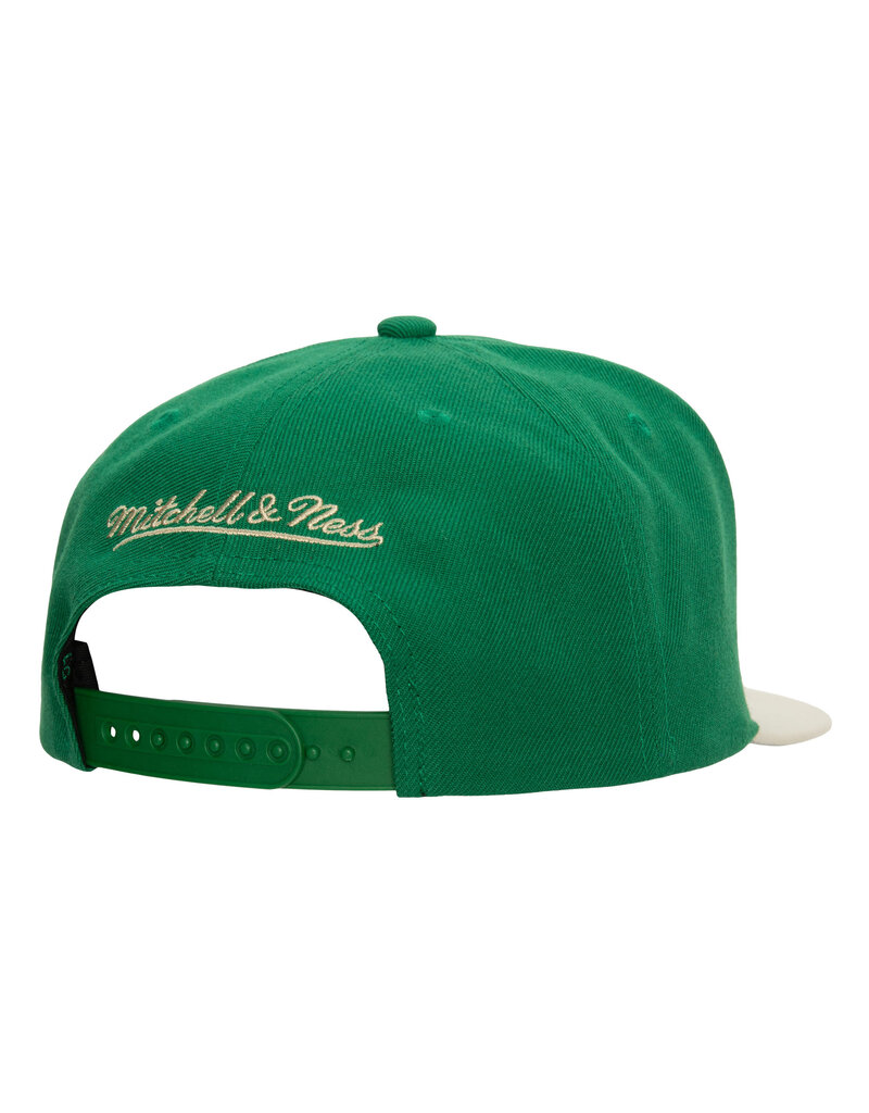 Mitchell & Ness Nba Team 2 Tone 2.0 Snapback Nba Bucks- Green/Beige