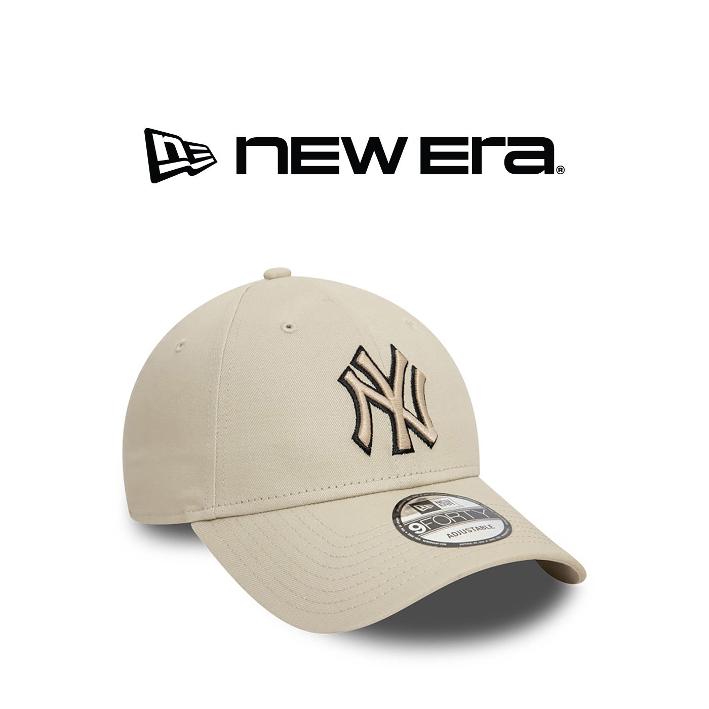 New Era Team Outline 9Forty Neyyan  Stnblk