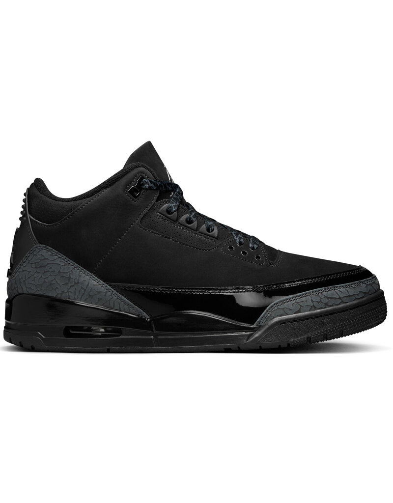 Jordan Air Jordan 3 Retro- Black/Dk Charcoal-White