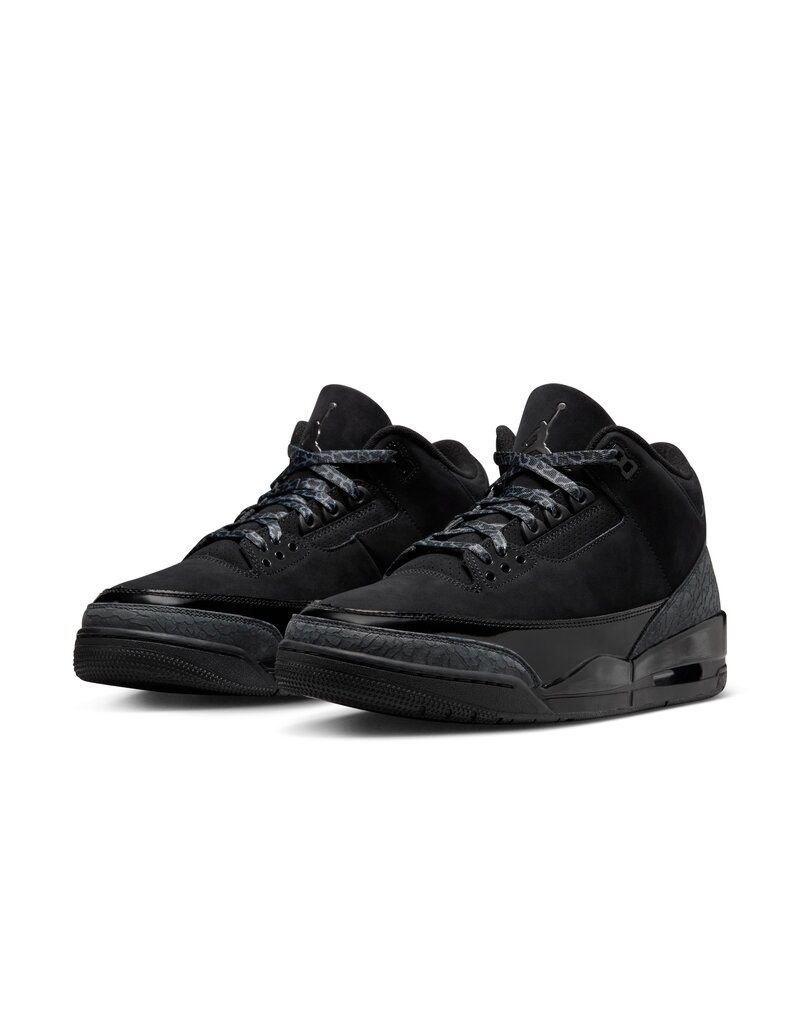 Jordan Air Jordan 3 Retro- Black/Dk Charcoal-White