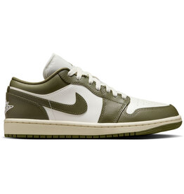 Jordan Wmns Air Jordan 1 Low-Sail/Med Olive-Coconut Milk