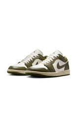 Jordan Wmns Air Jordan 1 Low-Sail/Med Olive-Coconut Milk
