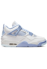 Jordan Wmns Air Jordan 4 Retro S25- White/Aluminum-Bl Tint-Ol Grn