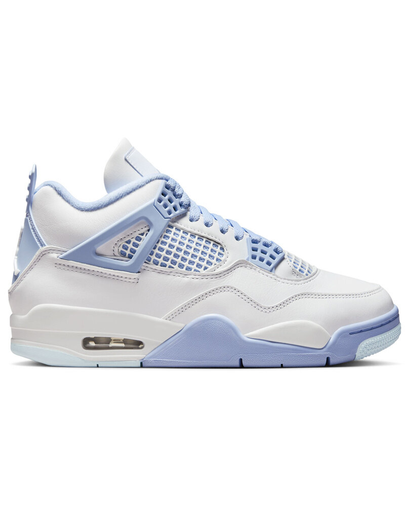 Jordan Wmns Air Jordan 4 Retro S25- White/Aluminum-Bl Tint-Ol Grn