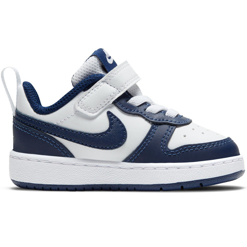 Nike Td Court Borough Low 2 Rb Btv- White/Blue Void-Signal Blue
