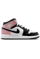 Jordan Air Jordan 1 Mid Bg- White/Black-Rust Pink
