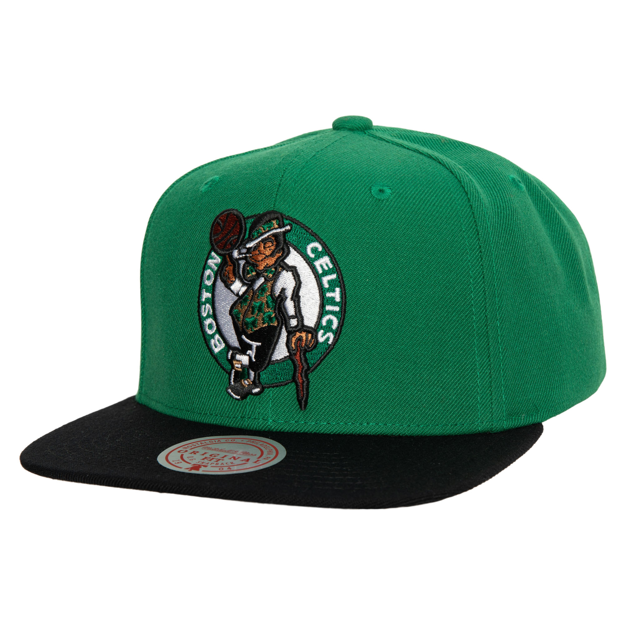 Mitchell & Ness Nba Team 2 Tone 2.0 Snapback Trail- Green/Black