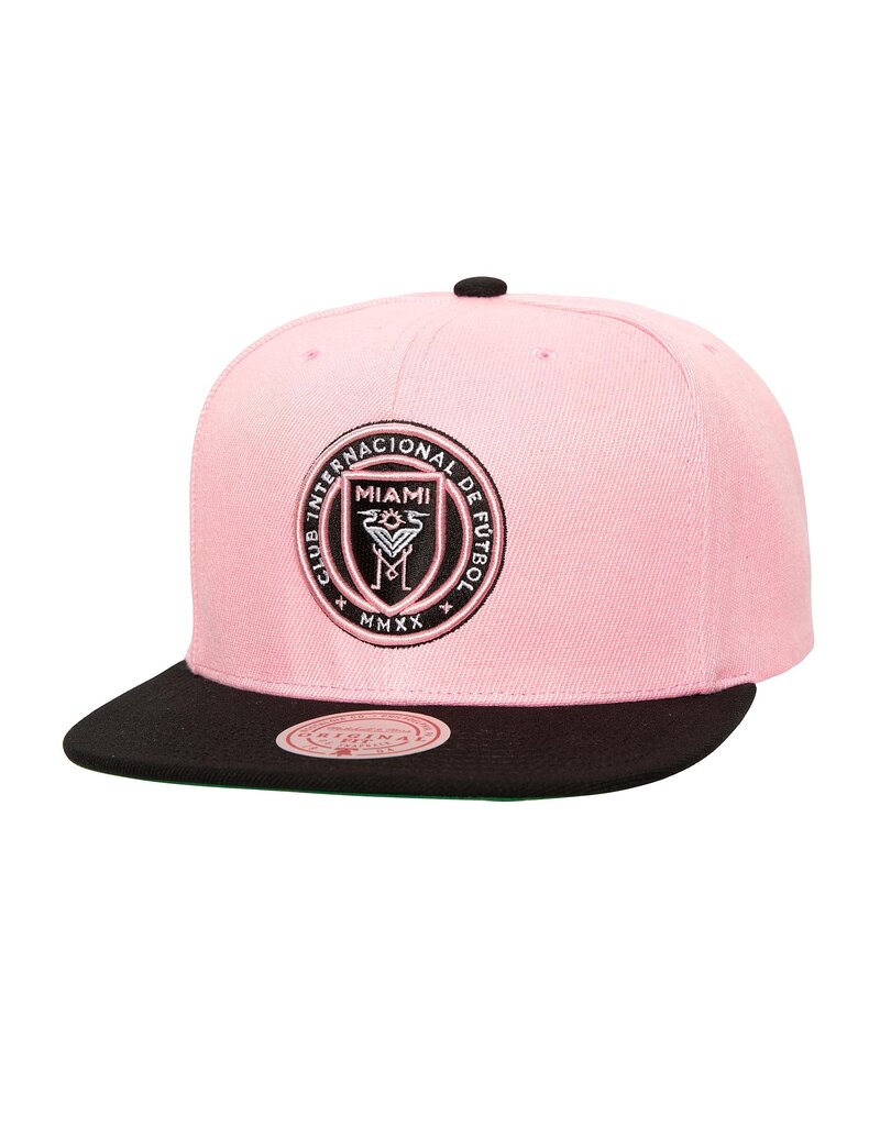Mitchell & Ness Mitchell And Ness Mls Team 2 Tone 2.0 Snapback Miami Cf- Pink/Black