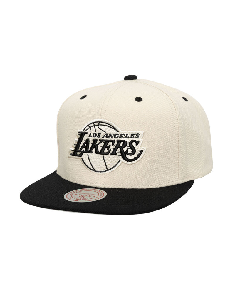 Mitchell & Ness Mitchell And Ness Nba Core Evergreen Collection Men Snapback- Beige/Black