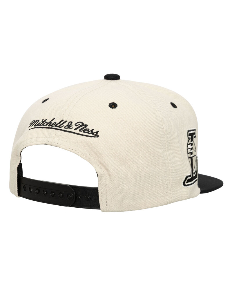Mitchell & Ness Mitchell And Ness Nba Core Evergreen Collection Men Snapback- Beige/Black