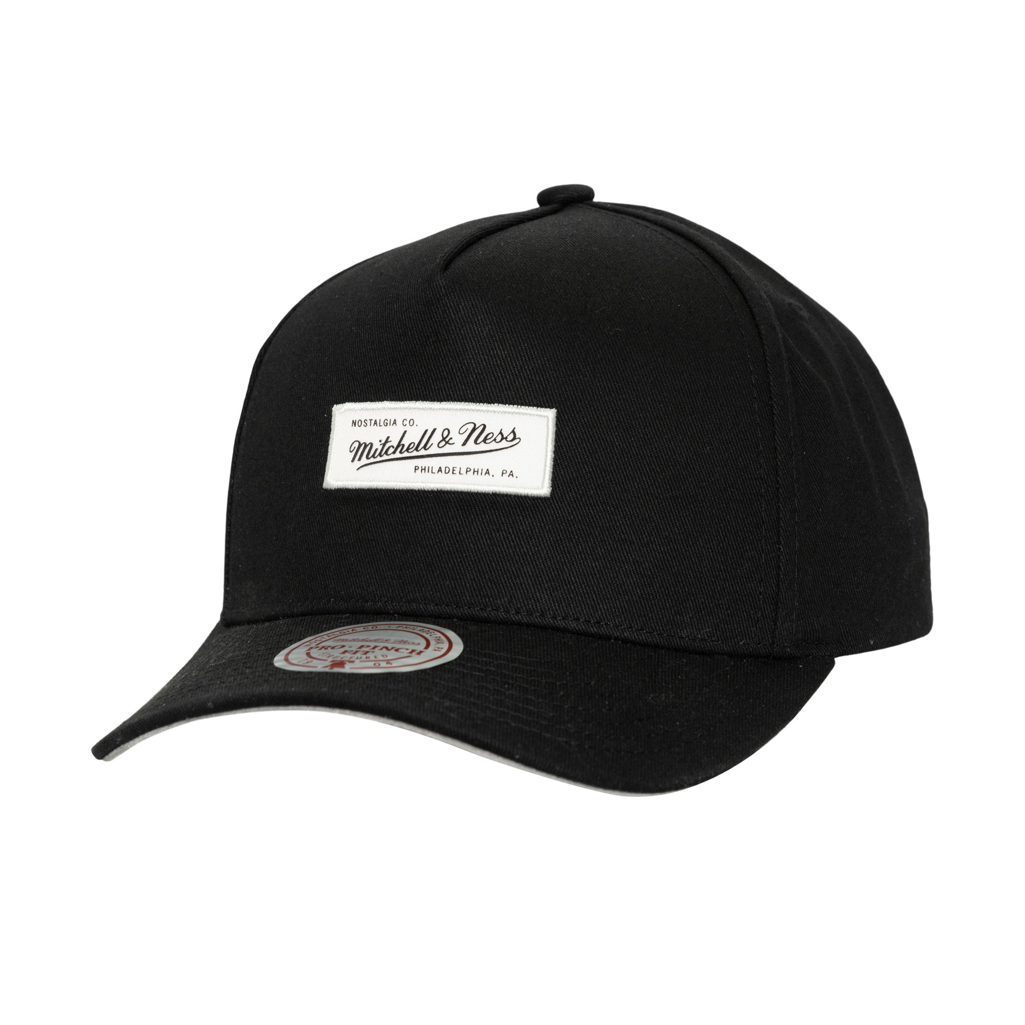 Mitchell & Ness Mitchell And Ness Branded Headwear Collection Men Snapback- Black & White
