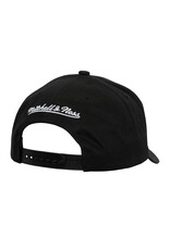 Mitchell & Ness Mitchell And Ness Branded Headwear Collection Men Snapback- Black & White