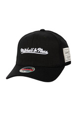 Mitchell & Ness Mitchell And Ness Branded Snapback- Black/White
