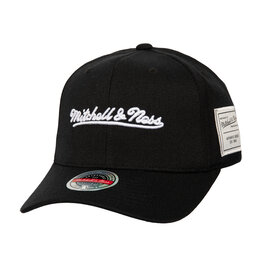 Mitchell & Ness Mitchell And Ness Branded Snapback- Black/White