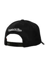 Mitchell & Ness Mitchell And Ness Branded Snapback- Black/White