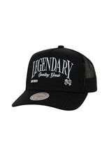 Mitchell & Ness Mitchell And Ness Branded Trucker- Black/Grey