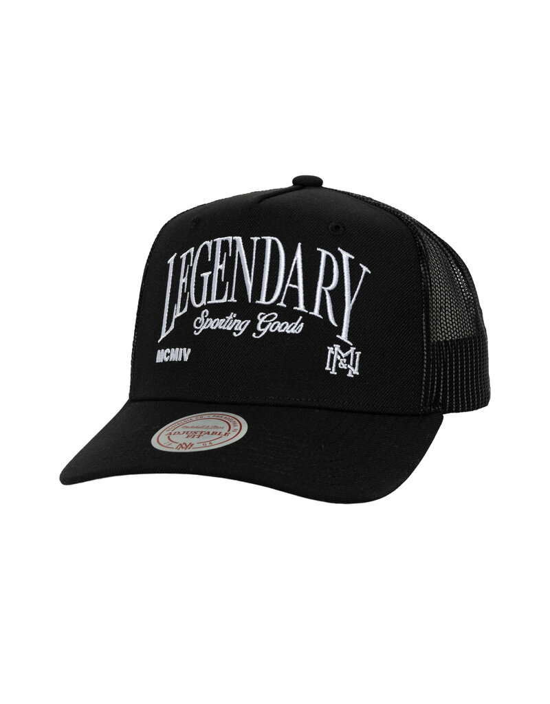 Mitchell & Ness Mitchell And Ness Branded Trucker- Black/Grey