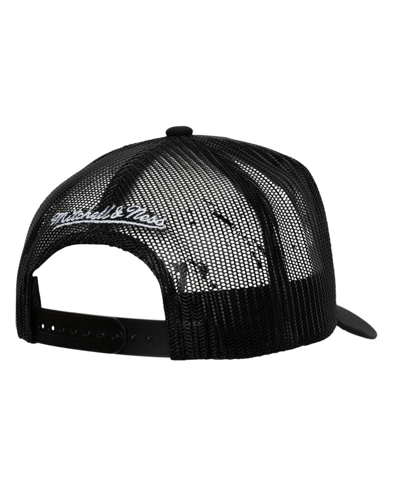 Mitchell & Ness Mitchell And Ness Branded Trucker- Black/Grey