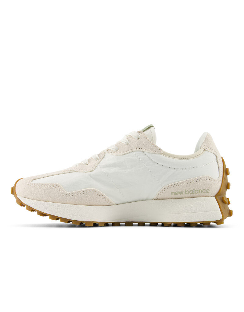 New Balance W New Balance 327- White/Beige/Green