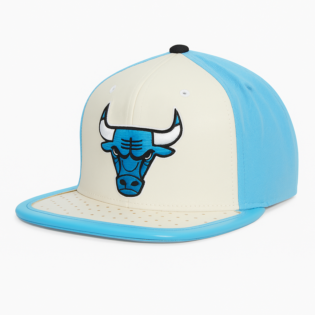 Mitchell & Ness Nba Day One Snapback Nba Bulls- White/Light Blue