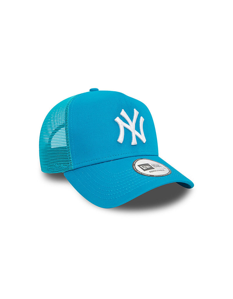 New Era League Ess Trucker Neyyan-  Aqua Blue/White